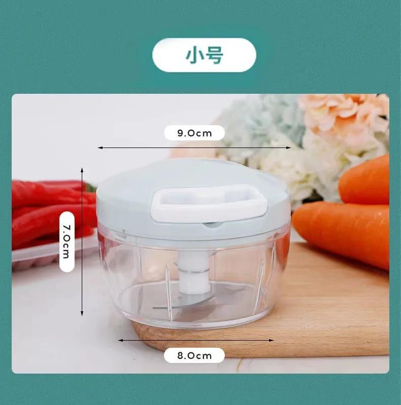 Multifunctional Manual Meat Mincer Garlic Chopper Rotate Garlic Press Crusher Vegetables Cutter Meat Grinder Kitchen Accessories