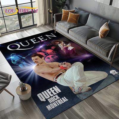 Clasici Queen-Rock-Band Freddie Covor pentru Living Dormitor Acasă Decorare Sofa, Covor pentru Copii Covoraș de Podea Antiderapant