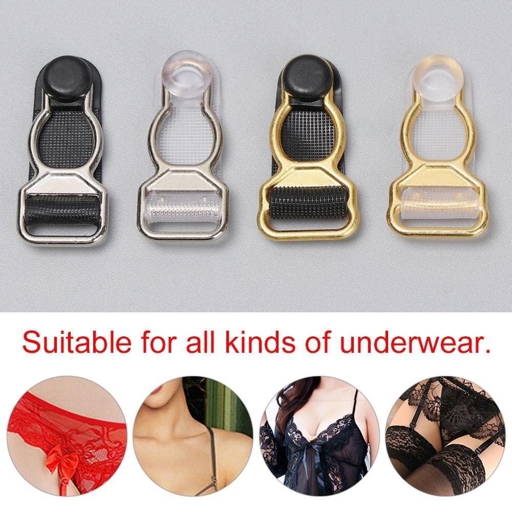 10pcs 10/12mm Suspender Ends Hooks Plastic Suspender Clips New Corset Leg Garter Belt Clip