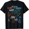 Jurassic World Camp Cretaceous Guide To Dinos Linjekonst T-shirt
