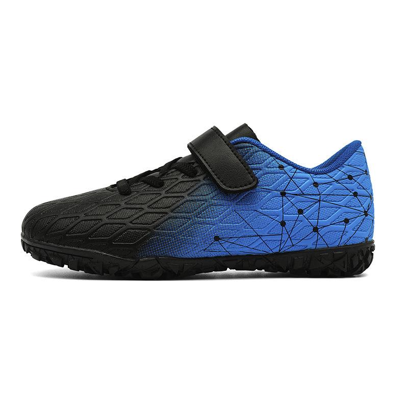 Children's football shoes low-top Velcro students anti-skid professional training shoes long broken nails football shoes