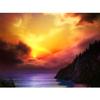 5D DIY Diamond Painting Sunset Seascape Dusk Full Square Diamond Home Decoration Painting Cross Stitch Kit Rhinestone Embroidery