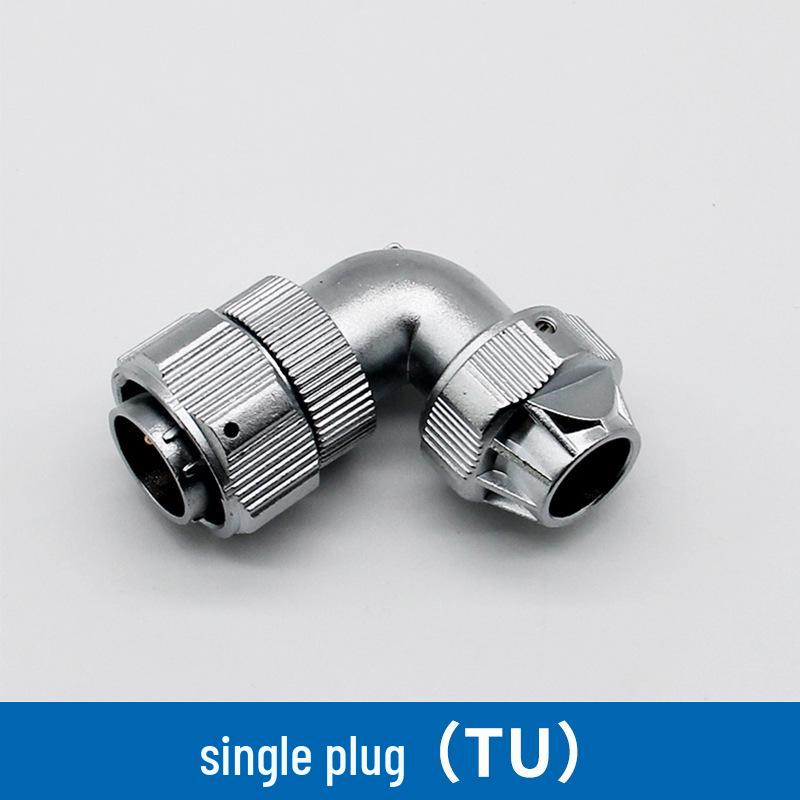 Weipu WY20 Angled Gripper TU Double Pressure Plate IP65 Waterproof Aviation Plug Connector Terminal