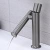 Modern 304 Steel Rotating Bathroom Faucet With Flexible 360 Nozzle For Easy Cleaning