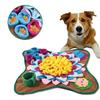 Neue Hundeschnüffelmatte Anti-Erstickungs-Futter Hundedecke Haustier Verlangsamende Karottenmatte Haustier Auslaufmatte Futterspielzeug Puzzle Arbeit Spielzeug Training Nase