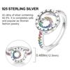 Sales 925 Silver Rings Infinite Love Star Moon For Women Original Silver 925 Wedding Ring Jewelry Gift