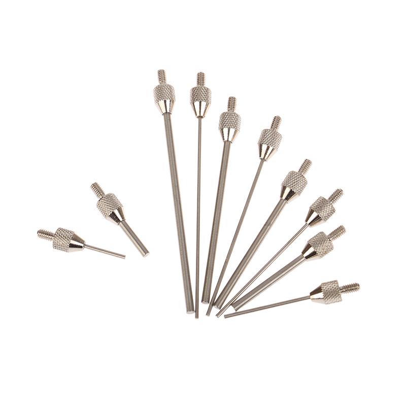 M2.5 Diş 1/1.5/2/3Mm İğne Çapı Kadran Test Göstergesi Temas Noktası 10/20/30/40/50Mm Uzunluk Ölçme Ölçme Aletleri