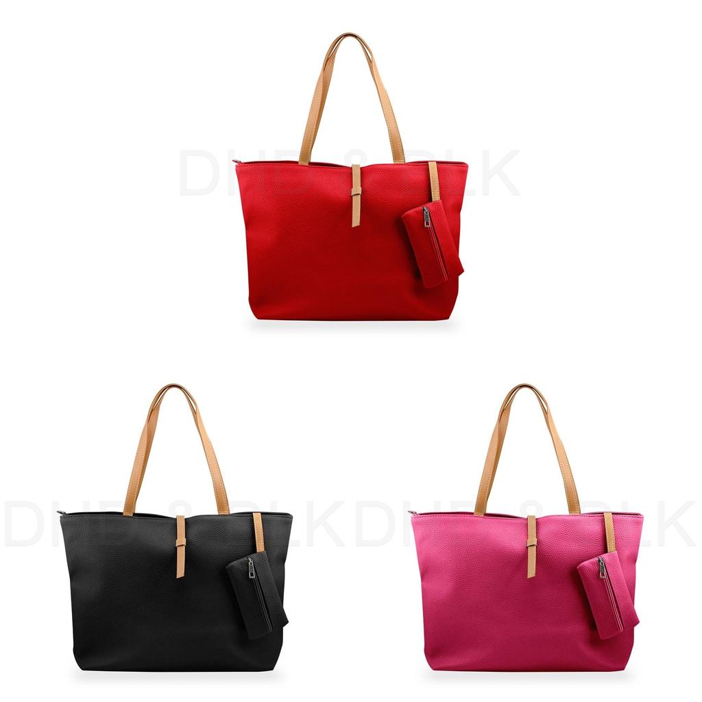 Trendige neue Damen-Mode-Schultertasche aus Kunstleder mit strapazierfähiger Konstruktion und viel Stauraum
