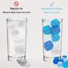 24 Pack Washable Square Cube Food Grade Quick Freezing And Cooling Ice Cubes No Dilution For Lunch Boxes Coolers Party Hosts