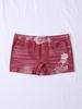 Plus Size European & American Women's Seamless High-Elasticity Mid-Rise Boxer Briefs
