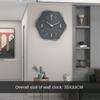 Hi Fashion Home Decoration Wall Clock Living Room Clock Creative Personality Art Ornaments
