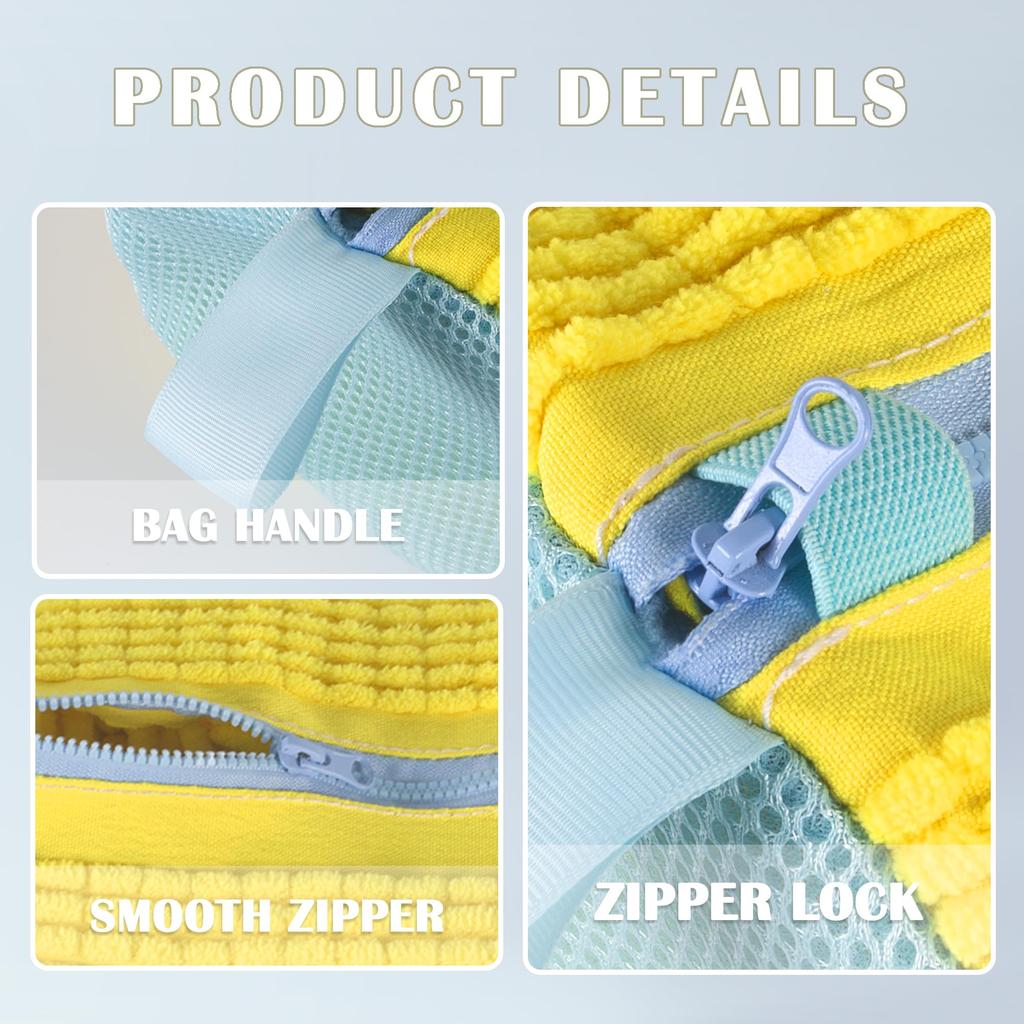1/2pcs Shoe Washing Bag for Washing Machine Laundry Shoe Bag For Washer And Dryer Reusable Shoe Washing Bag for All Shoe Types