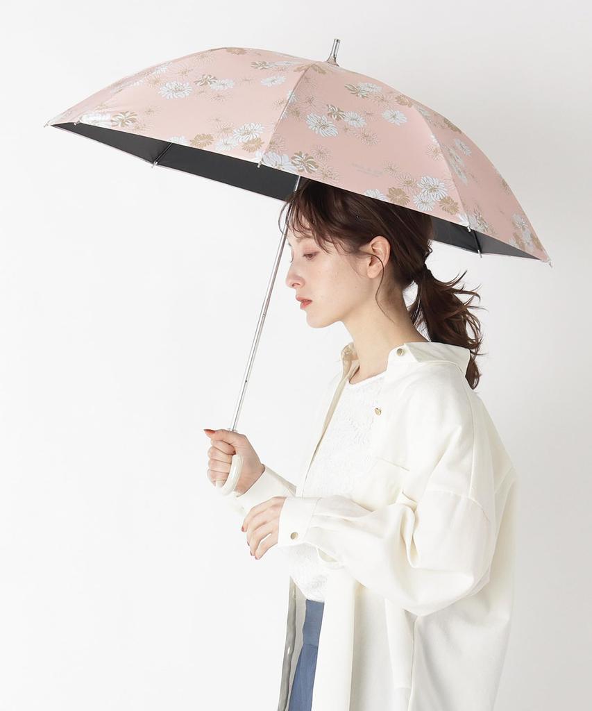 Paul Joe Long Umbrella Chrysanthemum Sun Shade UV Protection Thermal Insulation Pink & 22-113-11886-06
