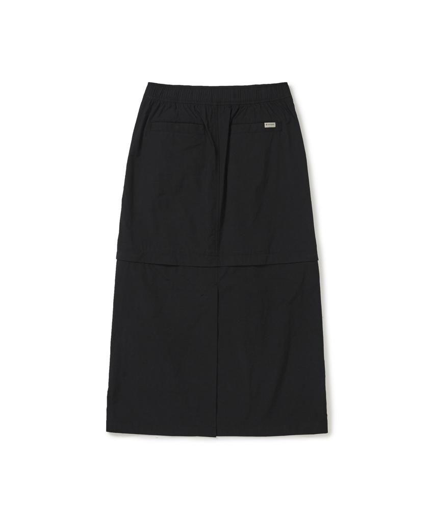 Snow Peak Apparel Lightweight Taslan Detachable Skirt (S26Mwlsk55) Black
