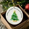 Yousheng Treibglas Weihnachtsbaumschmuck Küstenweihnachtsbaum Anhänger Handgefertigte Treibglaskunst Weihnachtsdekoration für Feiertags-Wohndekor