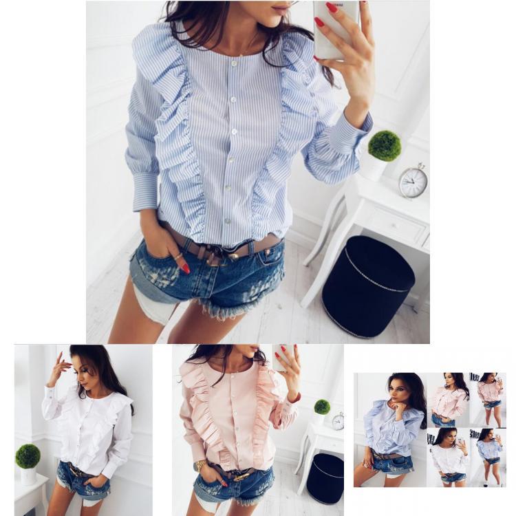 Premium Quality Fashion Dame Chemise Casual T-shirt For Effortless Summer Style