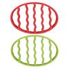 Oval Silicone Roast Rack Pot Stand Multipurpose Cooking Rack for Stoves Pressure Cooker Slow Cooker Air Fryer Baking Utensil Holder