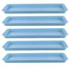 Planter Trays PP Plastic Plant Saucers Rectangular Drip Tray for Flower Pot Decoration in Home Balcony Courtyard