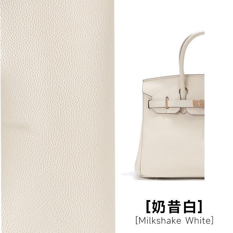First Layer Cowhide Platinum Bag, Genuine Leather Women's Bag, Large Capacity Kelly Handbag, Women's Commuting Shoulder Messenger Bag