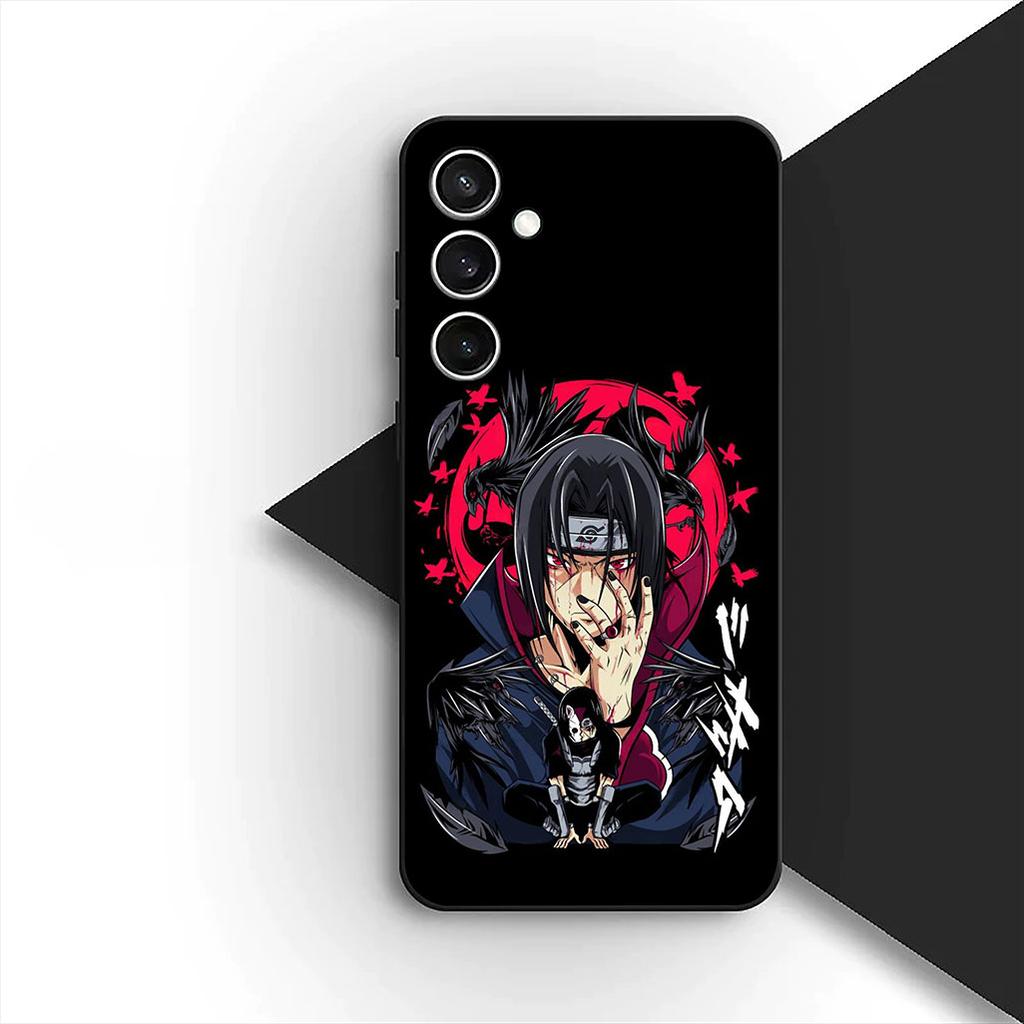 Anime Uchiha Itachi Narutos Phone Cover for Samsung Galaxy S23 S22 S21 S20 FE Ultra Plus + S23FE A50 A51 A12 Protective Case