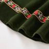 Rochie Velvet Nouă Germană Oktoberfest Tradițională Bavareză Grădină de Bere pentru Femei
