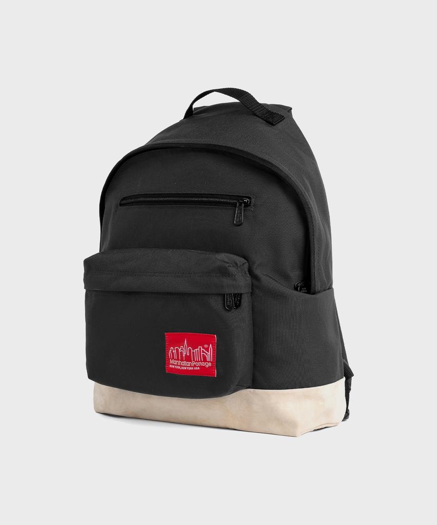 Manhattan Portage 1211 Big Apple Backpack L Black Suede