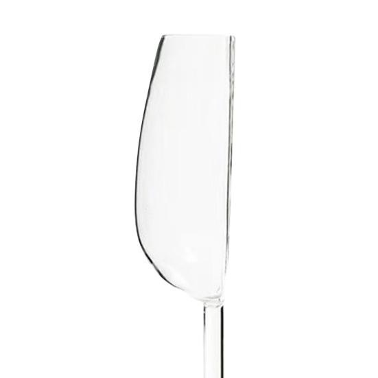Half Wine Glass Stunning Red Wine Glasses with Unique Half-Cup Design Casual Gatherings Holiday Celebrations Glassware Elegant Aroma Enhancer