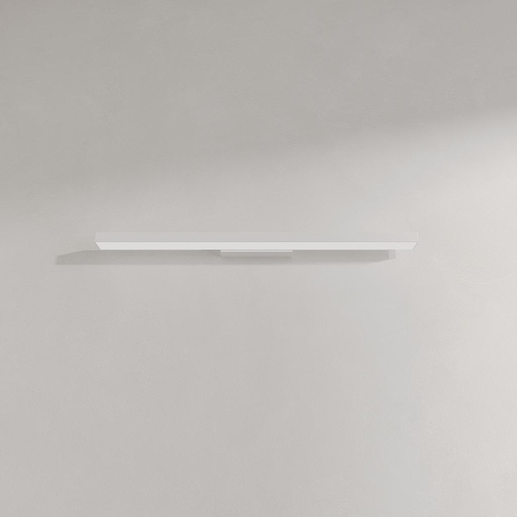 Bathroom Wall Lamp Above Mirror White Linear 66.5 Cm Variable Color LED 20W Aqua Light Prestige