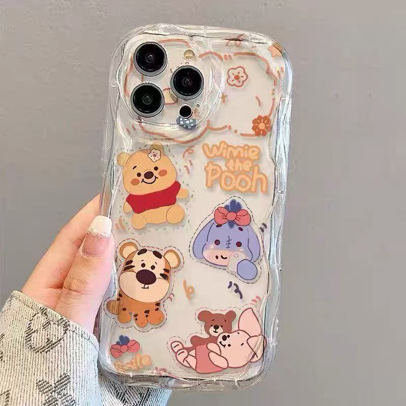 Cute for iphone16pro mobile phone case Apple 15 anti-drop 14 cartoon 13promax new 12/11XR