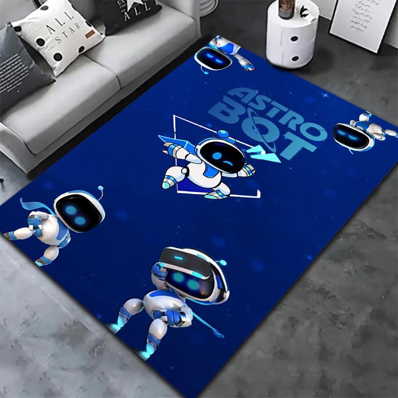 ASTRO BOT Szőnyeg Nappalihoz, Hálószobához, Otthoni Kanapé Díszítéshez, Gyerek Játék Csúszásgátló Padló Szőnyeg