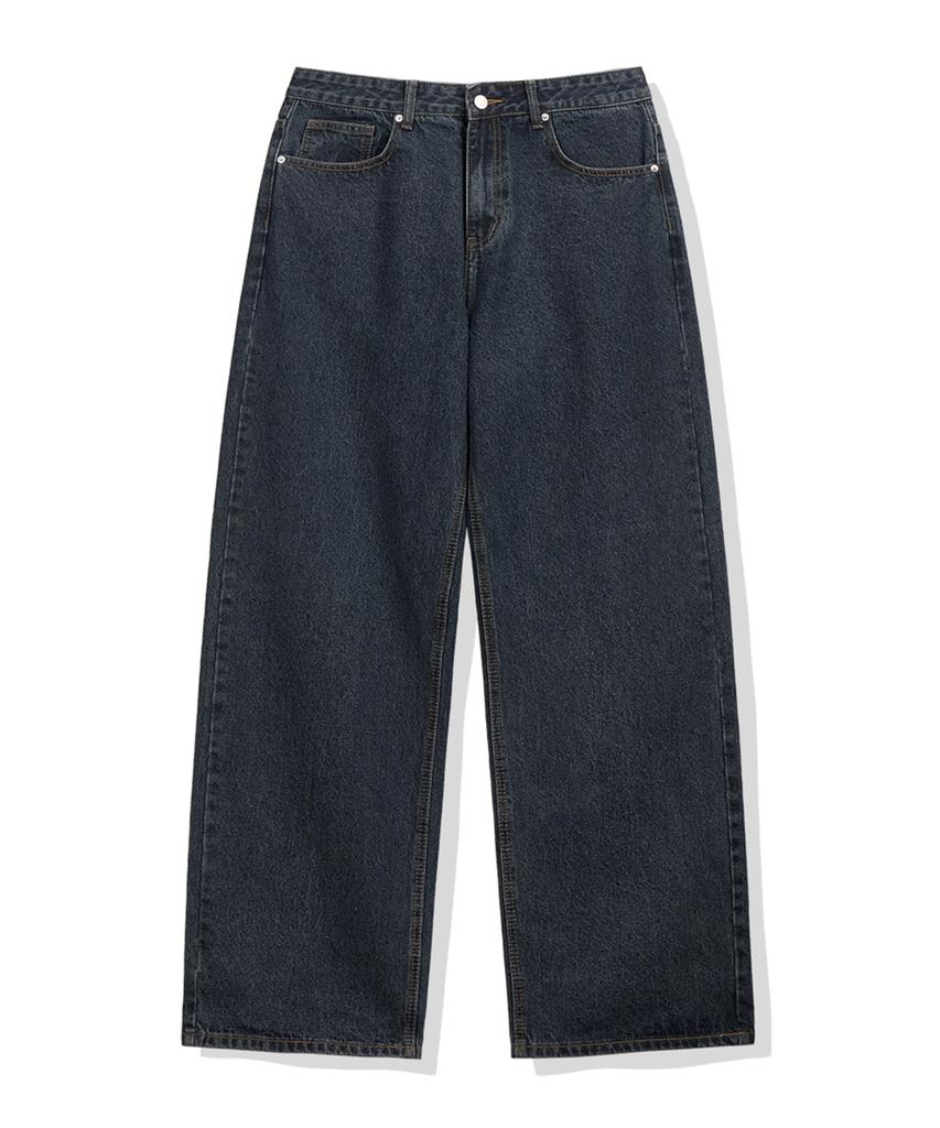 ULIFEZIP Basic Standard Women'S Denim Wide Pants 5 Colors [Ulzd_1001] (B Type)