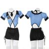 Sex Costumes Role Play Bodysuit Sexy Lingerie Porno Costumes Babydoll Cosplay Police Uniform Transparent Underwear Set Secretary