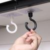 3697 Ceiling Rotary Hook Ceiling Bin Special Non-perforated and Non-marking Roof Wall Ceiling Strong Hanging Hook