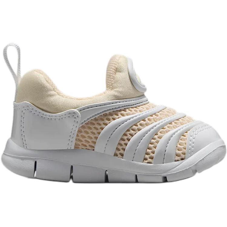 Nike Dynamo Free Cushioning, Wear Resistant Low Top Toddler Shoes White Infant And Toddler IB7246-101