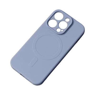 Silicone Case with MagSafe for iPhone 15 Pro Silicone Case Gray