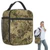 Multicam Militaire Forel Camo Geïsoleerde Lunchtas voor Vrouwen Kinderen Draagbare Voedseldozen Thermische Lunchbox Tote