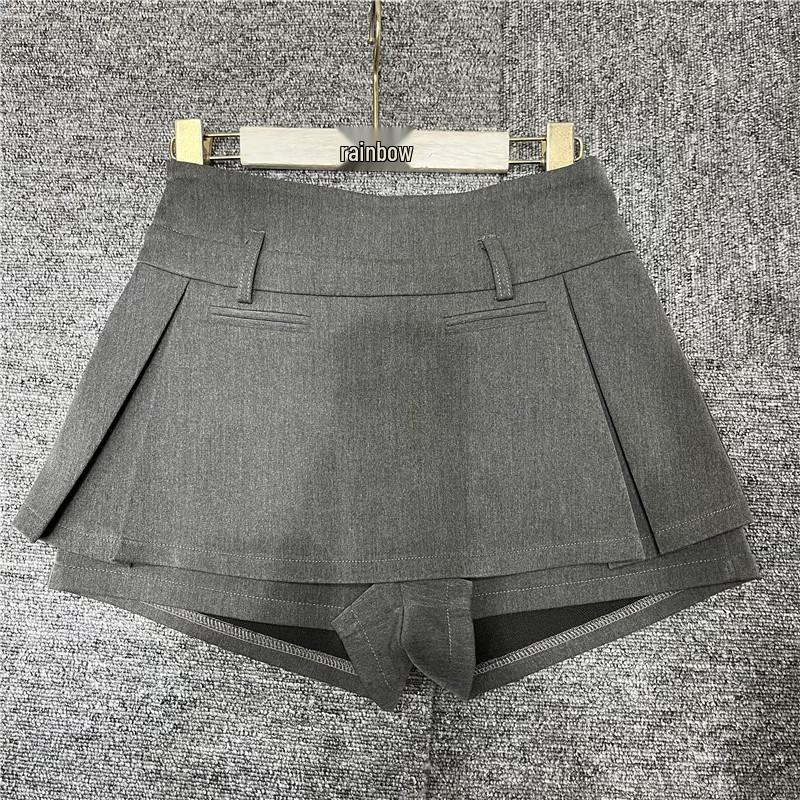 2026 Spring Stylish High-Waisted Versatile Slimming A-Line Skirt Pants for Women