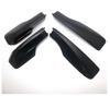 For 2001-2005 Toyota RAV4 4Pcs Car Roof Rack Cover Side Rail End Shell Black ABS