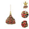 Book Christmas Tree Decoration Xmas Ornaments Home Decor Party Supplies Stack of Books Pendant for Window Wall Garden Yard Porch