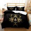 Masonic Freemason Illuminati Bedding Set Boys Girls Twin Queen Size Duvet Cover Pillowcase Bed Adult Fashion Home Textileextile
