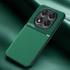 Soft Frame Cover For Xiaomi Redmi Note 14 Pro 14Pro + 5G Case Leather Car Magnetic Holder Coque for Redmy Note14Pro Plus Funda