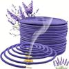 Hundred Day Floral Fragrance Roll: Long-Burning Natural Spiral Incense with Lavender and Mint for Outdoor Use
