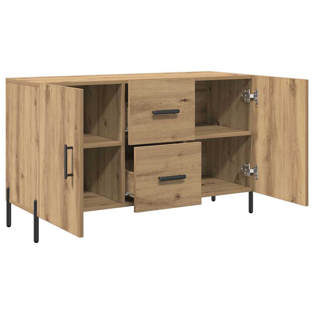 Vidaxl Kommode, Artisan Eiche, 100X36X60 Cm, Holzwerkstoff