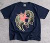 Vintage Two Tiger Shirt, Tiger Fighting Graphic Tee, Wild Big Cat Retro Wildlife Shirt, Comfort Colors Animal Lover Gift Jungle Top