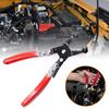 Hose Clamp Pliers Thicker Handle Clamp Puller Coolant Hose Clips Flat Band Ring Tube Clamps for Plumbing Water Fuel Coolant Hose