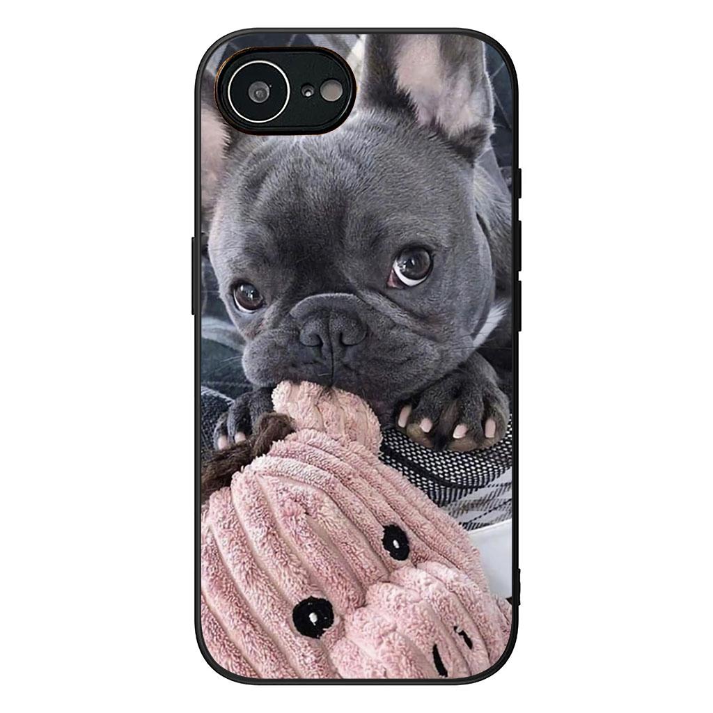 for Samsung Galaxy A25 A37 A57 A12 A14 A31 A41 A50 A51 A70 A71 A72 A21S A04 M15 Note 20 9 8 10 Phone Case Pet France Dog Bulldog
