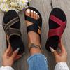 Women's Summer Mesh Slide Sandals Leisure Comfly Sole Lightweight Slippers Breathable Beach Shoes Indoor Outdoor Casual Slippers