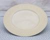 Castle Enterprises [Set of 5 24cm Meat Plates (White)] Mino Ware Lace-Patterned Plates for a Cute and Stylish Look. Recommended for Women.