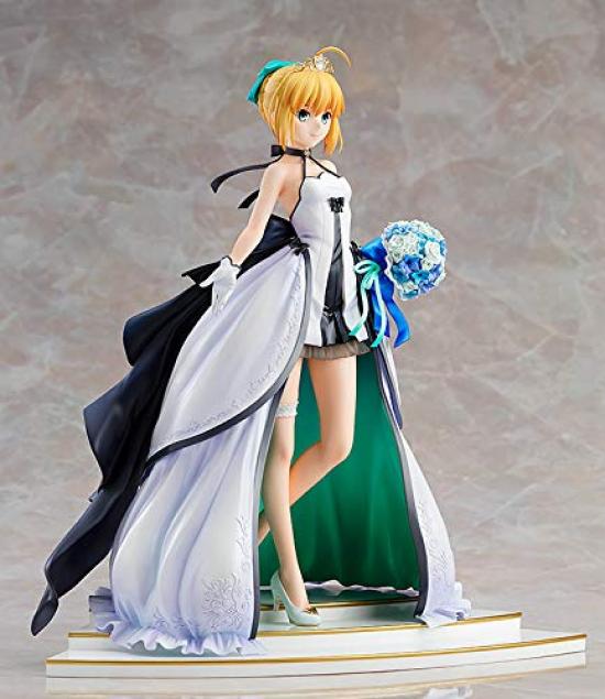 Celebration Saber Celebration Dress värvitud viimistlusega figuur "Fate/stay night" ~15. Projekt~ ~15. Versioon~ 1/7 ABS&PVC