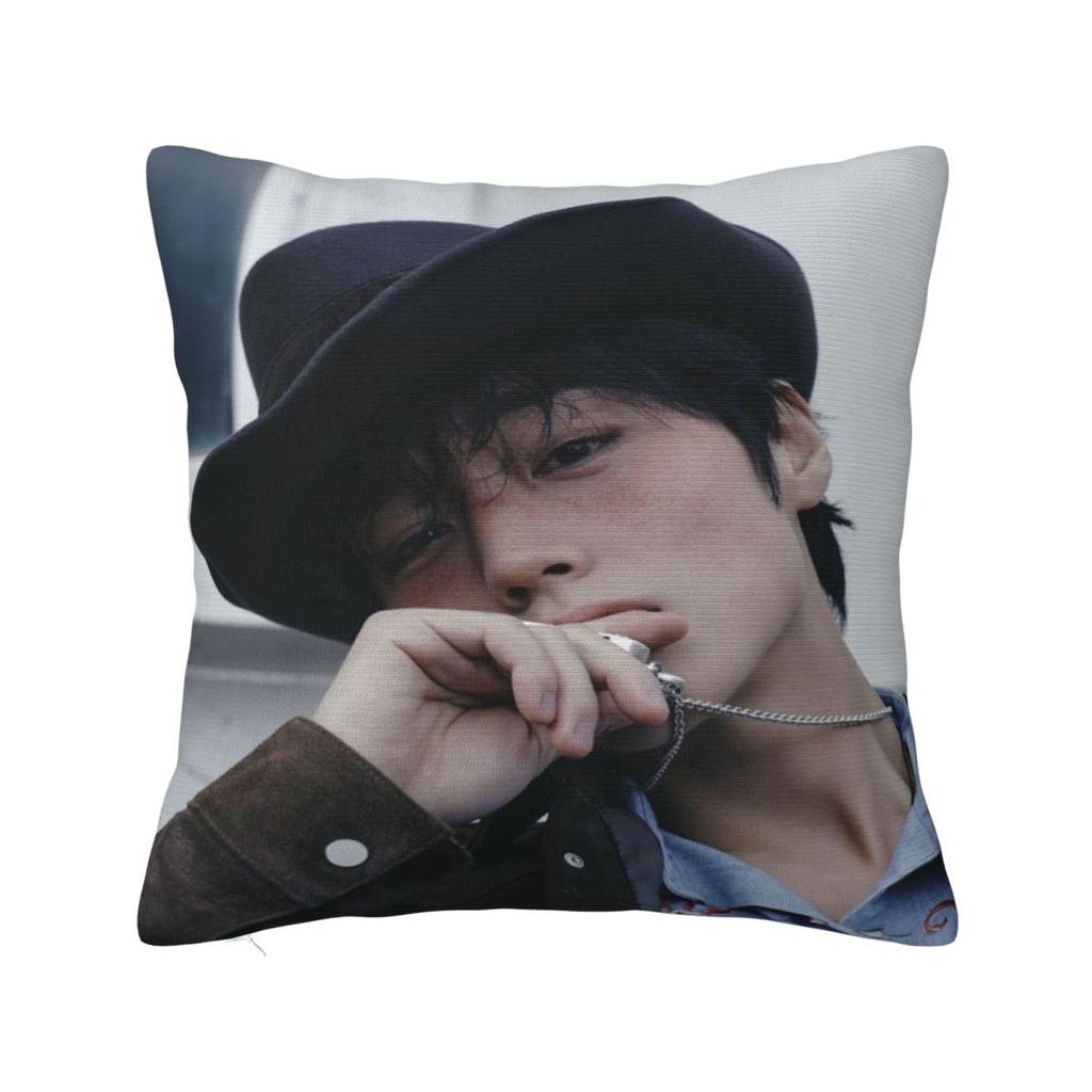 Decorare Pat Park Ji Hoon Cadou Fan Față de Pernă Merch Husa Pernă Pătrată Multi Dimensiune